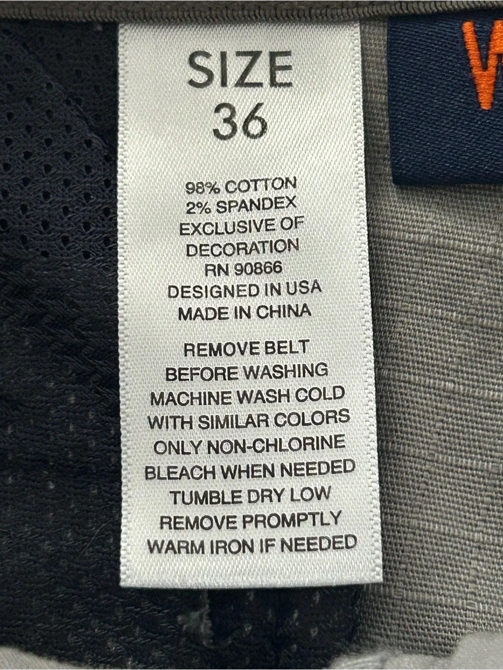 Wearfirst Men's Size 36 Gray Cargo Utility Stretch Waist Shorts
